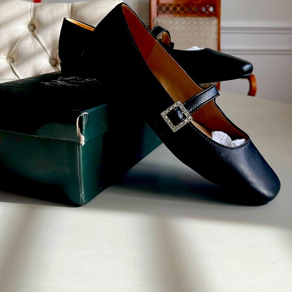 Mary Jane Flats (Silent D, Bowie) Women’s SIZE  10 (41) BRAND NEW LEATHER